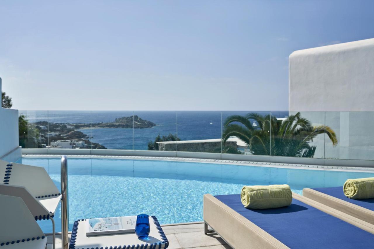 Myconian Ambassador Relais & Chateaux Platis Gialos Exterior foto