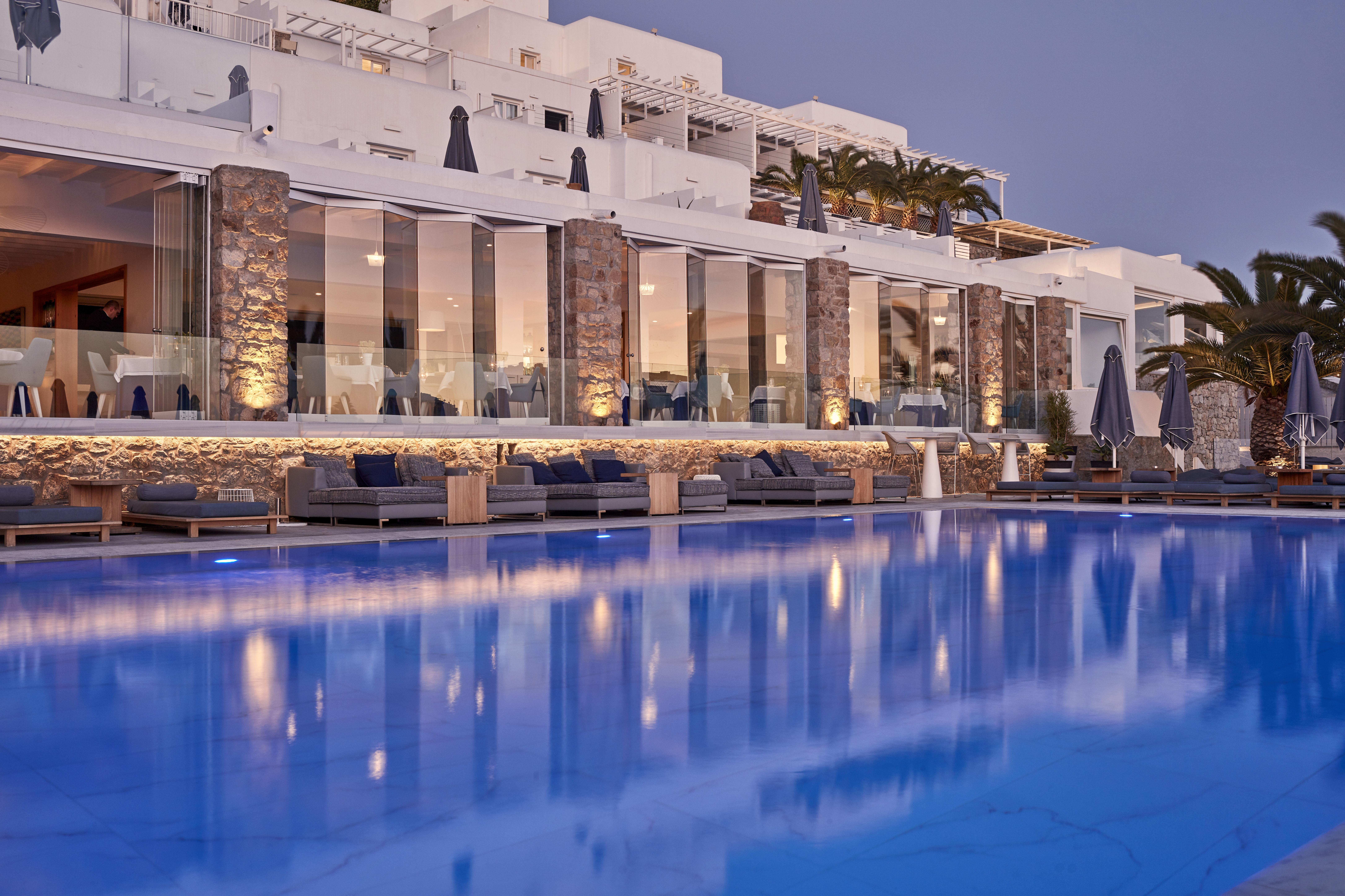 Myconian Ambassador Relais & Chateaux Platis Gialos Exterior foto
